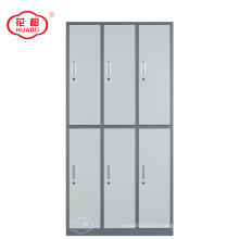 Metal office furniture 6 door steel thin edge cabinet